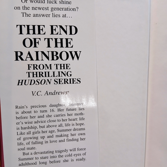 The End of the Rainbow [Hudson Series, Book 4] V.C. Andrews  Very Good - Picture 2 of 6